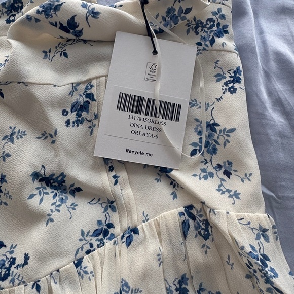 Reformation Blue Floral Maxi Dress - Picture 5 of 7